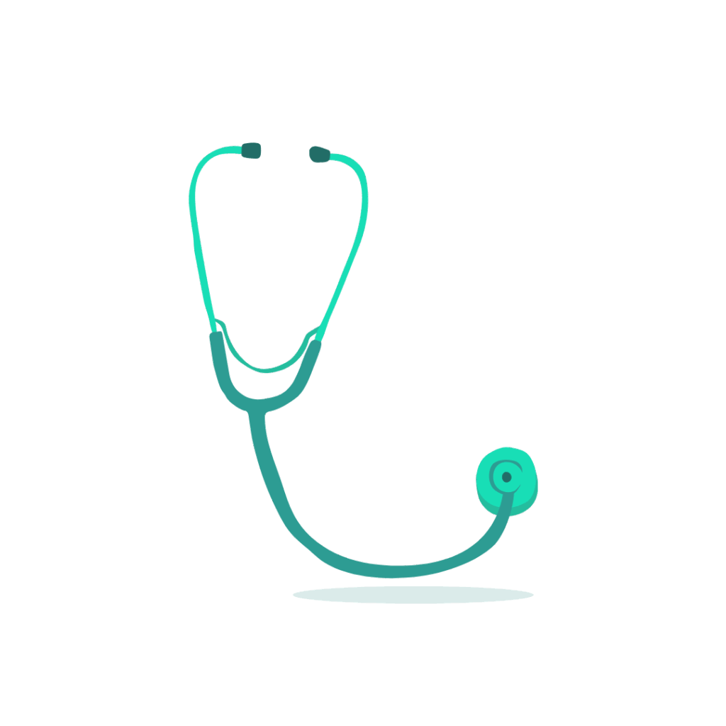 Stethoskop-Symbol für Krankenversicherung im Rahmen der Vorsorgeversicherung Berlin